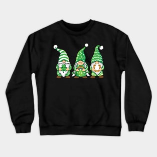 St Patricks Day Gnomes Crewneck Sweatshirt